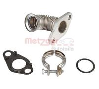 METZGER Tubería, válvula recirculación gases para FORD: S-Max, Galaxy, Mondeo, Focus, Connect, C-Max (Ref: 0892942)