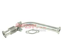 METZGER Tubería, válvula recirculación gases para MERCEDES-BENZ: Sprinter, Vito, Classe V (Ref: 0892654)