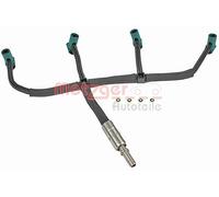 METZGER Tubo flexible, combustible de fuga para FORD: S-Max, Galaxy, Mondeo & CITROËN: C5, C6, C8, C Crosser & PEUGEOT: 4007, 407, 807 (Ref: 0840117)
