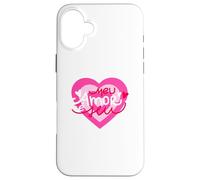 MEU Amor É Seu - Corazón de Amor Retro para el día de San Valentín Carcasa para iPhone 16 Plus