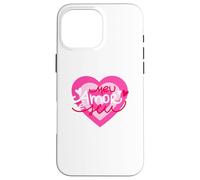 MEU Amor É Seu - Corazón de Amor Retro para el día de San Valentín Carcasa para iPhone 16 Pro MAX