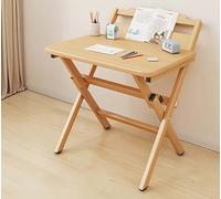 Meuble Cosy Mesa De Ordenador Plegable para Ahorrar Espacio, Marco De Metal, para Oficina, Hogar, Puesto De Trabajo, Estil,Fácil Montaj B,60X50CM