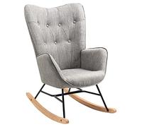 MEUBLE COSY Sillón Mecedora Moderna Sillas Relax De Salón Dormitorio Comedor, 71x85x97cm