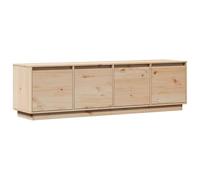 vidaXL Mueble de TV de Madera Maciza de Pino 156x37x45 cm, Soporte de TV, Armario Auxiliar, Armario para Equipos de música, Armario de TV