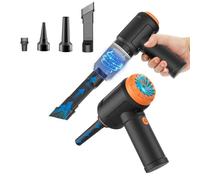 Meudeen Air Duster - Aspiradora de computadora - para limpieza de teclado - Aire enlatado inalámbrico - Potente limpiador de PC de 110000 RPM (Air-01)