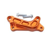 MEUIXT Adaptador CNC de Pinza Delantera con Placa Flotante de 320 mm for Motocicleta Compatible con FE TE FC TC TX FX 125-501 Compatible con XC XCF XCW SX SXF EXC(Orange)