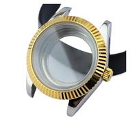 MEUIXT Caja de metal for hombre de 36 mm/41 mm compatible con movimiento NH34/35/36, caja de reloj de zafiro resistente al agua, piezas de reloj(3,Case diameter 36mm)