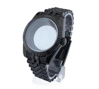 MEUIXT Caja de metal for hombre de 36 mm/41 mm compatible con movimiento NH34/35/36, caja de reloj de zafiro resistente al agua, piezas de reloj(23,Case diameter 36mm)