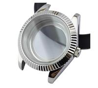 MEUIXT Caja de metal for hombre de 36 mm/41 mm compatible con movimiento NH34/35/36, caja de reloj de zafiro resistente al agua, piezas de reloj(1,Case diameter 36mm)