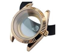 MEUIXT Caja de metal for hombre de 36 mm/41 mm compatible con movimiento NH34/35/36, caja de reloj de zafiro resistente al agua, piezas de reloj(10,Case diameter 36mm)