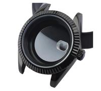 MEUIXT Caja de metal for hombre de 36 mm/41 mm compatible con movimiento NH34/35/36, caja de reloj de zafiro resistente al agua, piezas de reloj(12,Case diameter 41mm)