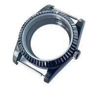 MEUIXT Caja de reloj de 36 mm y 40 mm, color negro, NH34, NH35, NH36, NH38, NH39, NH70, NH72, ETA2824, PT5000, resistente al agua, cristal de zafiro(Glass Back B1,40mm ETA2824 PT5000)