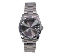 MEUIXT Caja de reloj for hombre de 36 mm y 40 mm, piezas de correa de reloj, cristal de zafiro compatible con movimiento Nh34 Nh35 Nh36/38, esfera de 28,5 mm Datejust(3,36mm Miyota 8215)