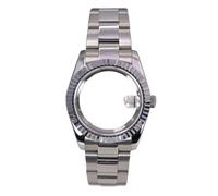 MEUIXT Caja de reloj for hombre de 36 mm y 40 mm, piezas de correa de reloj, cristal de zafiro compatible con movimiento Nh34 Nh35 Nh36/38, esfera de 28,5 mm Datejust(1,40mm NH35 NH36)