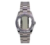 MEUIXT Caja de reloj for hombre de 36 mm y 40 mm, piezas de correa de reloj, cristal de zafiro compatible con movimiento Nh34 Nh35 Nh36/38, esfera de 28,5 mm Datejust(2,40mm NH35 NH36)