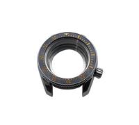 MEUIXT Caja de reloj Mod SPB185 SPB187 de 41 mm compatible con movimiento NH35 NH36 7S 4R Cristal de zafiro Tapa trasera transparente SPB185 SPB187 Estuches(2)
