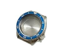 MEUIXT Caja de reloj NH35 de 42 mm con cristal de zafiro compatible con movimiento NH35 NH36 4R 7S Esfera de 28,5 mm con inserto de bisel Piezas de reparación de relojes for hombres(09)