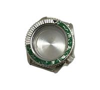 MEUIXT Caja de reloj NH35 de 42 mm con cristal de zafiro compatible con movimiento NH35 NH36 4R 7S Esfera de 28,5 mm con inserto de bisel Piezas de reparación de relojes for hombres(033)