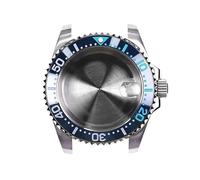 MEUIXT Nuevo reloj de buceo de 40 mm con cristal de zafiro de acero 316l y bisel de cerámica, caja compatible con movimiento automático NH35 NH36 NH34, piezas de repuesto(3)