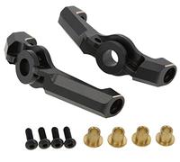 MEUS RACING 1/18 RC Model Car Brass C-bubs Front Portal Axle Upgrades 20g/Set para AXIAL UTB18 Capra Trail Buggy #AXI212009 Negro Oro