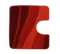 Meusch Alfombrilla de baño Rojo océano 55 x 50 cm