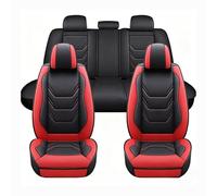 MEUZBFAQL Fundas Asientos Coche Universales, para VW Taigo/Taigo R-Line SUV Cuero Sintético Transpirable Protector Asiento Delantero Trasero Cubreasientos,B