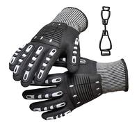 MEVLEM Guantes de langosta, totalmente recubiertos, resistentes a pinchazos y cortes, pesca submarina, erizos de mar, guantes de buceo para atrapar cangrejos, clip de guantes incluido (pequeño)