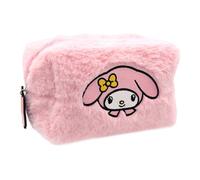 Mevsim Store Estuche para niñas - Estuche de felpa rosa - Estuche y estuche para niños escuela y viaje - Neceser de maquillaje y estuche de almacenamiento - Regalo dulce para niñas, Hello Kitty My