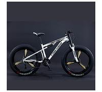 MEVZHH Bicicletas de Montaña, Bicicleta de Montaña de Cola Dura de Neumáticos Grasos de 26 Pulgadas, Doble Mdepensión Y Horquillansión Bicicleta de Montaña de Todo Terreno para Hombres Y Mujeres/21 Ve