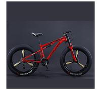 MEVZHH Bicicletas de Montaña, Bicicleta de Montaña de Cola Dura de Neumáticos Grasos de 26 Pulgadas, Doble Mdepensión Y Horquillansión Bicicleta de Montaña de Todo Terreno para Hombres Y Mujeres/21 Ve