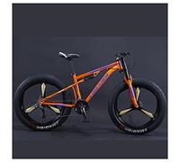 MEVZHH Bicicletas de Montaña, Bicicleta de Montaña de Cola Dura de Neumáticos Grasos de 26 Pulgadas, Doble Mdepensión Y Horquillansión Bicicleta de Montaña de Todo Terreno para Hombres Y Mujeres/21 Ve