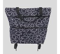 MEVZHH Bolsa de Compras de Camiones de Mano Móviles, Artefacto de Compras, Cesta de Comprasra de Comestibles, Hogar para Los Ancianos, Carro Plegable Portátil Carros Plegablesros/E/G