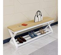 MEVZHH Cambio de Zapato Banco de Descanso Taberno Banco de Parque Taberno de Sauna Taberno Vestuario Taberno Largo Banco Cama Taberno Estante para Zapatos para Mesa de Comedor Sofá Gimnasio Dormitorio