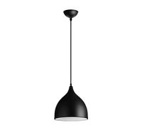 MEVZHH Candelabras, Diseño de Luces Colgantes Simplicidad Industrial Lámpara Colgante E27 Cabeza Única Luminaria Moderna Estilo Chino Lámpara de Metal para Cocina, Dormitorio, Comedor/Oscuro