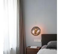 MEVZHH Candelabras, Lámpara Colgante de Lava Moderna Lámpara Colgante de Estilo Clásico Lámpara Colgante de Altura Ajustable Lámpara Colgante de Fresco con E27 para Comedor Sala de Estar Pasillo Escal