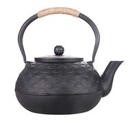 MEVZHH Estufa Hervidores, Utensilios de Té 60 Oz / 1.8 L Tetera de Hierro Fundido Tetera de Hierro Tetera de Hierro de Gran Capacidad Vieja Tetera de Hierro de Estilo Chino Tetera de Hierro Fundido Te