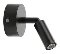 MEVZHH Lámparas de Pared, Reflector Bajo Las Lámparas Del Gabinete 1W 70Lm Llevó Las Luces Montadas en la Pared para la Iluminación de la Cabecera de la Cama, Luz Cálida 3000K, Lámpara de Punto Ajusta