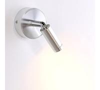 MEVZHH Lámparas de Pared, Reflector Bajo Las Lámparas Del Gabinete 1W 70Lm Llevó Las Luces Montadas en la Pared para la Iluminación de la Cabecera de la Cama, Luz Cálida 3000K, Lámpara de Punto Ajusta