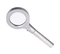 MEVZHH Lupas,Lupa 30X Lupa Óptica Portátil con Luz Led para la Identificación de Joyería Lista para el Librorsonas Mayores Y Adolescentes,Hd Portátil