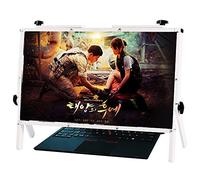 MEVZHH Lupas,Lupa de Pantalla de Computadora de 22 Pulgadas,Lupa de Pantalla de Computadora Portátil,Soporte de Lupas de Pantalla de Teléfono 3-5D Hdcomputer con Diseño de Ángulo Ajustable,/White