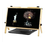 MEVZHH Lupas,Lupa de Pantalla de Computadora de 22 Pulgadas,Lupa de Pantalla de Computadora Portátil Versión Más Reciente,Soporte de Lupas de Pantalla de Teléfono 3-5D Hdcomputer con Diseño de Ángulo