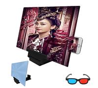 MEVZHH Lupas,Lupa Del Soporte Del Soporte Del Soporte Del Teléfono Móvil 12 "/16" / 20 "/26 ",Amplificador de Pantalla Del Teléfono,Pantalla de Pantalla Blu-Ray Ultra-Clear Phampliar Hd 3D Movie Video