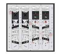 MEVZHH Niña Suave Loli Japonesa Linda Primavera Y Verano Imprimir Conejo Sobre la Rodilla Largo Tubo Alto con Calcetines Leggings Pie, Mujeres/G/Tamaño