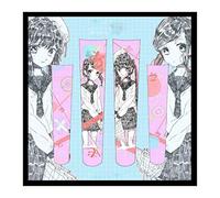 MEVZHH Niña Suave Loli Japonesa Linda Primavera Y Verano Imprimir Conejo Sobre la Rodilla Largo Tubo Alto con Calcetines Leggings Pie, Mujeres/C/Tamaño