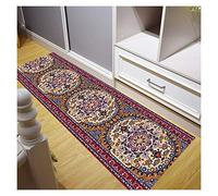 MEVZHH Salón Alfombra, Alfombras de Área Lavable Bordeado Diseño Protector de Piso Trampa de Suciedad para la Cocina Del Hogar Salas de Estar/a / 60X800Cm/a/60 * 400 cm