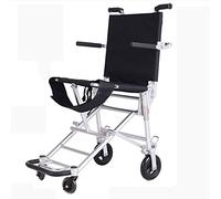 MEVZHH Silla de Ruedas,Silla de Ruedasra Conducir Suministros para Adultos,Silla de Ruedas Plegable Portátilroqueño Silla de Ruedas de Viaje Viejo Scooter Puede Estar en el Avión,Portátil