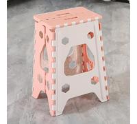 MEVZHH Taburetes, Taburete de Ducha Plegable con Manija Plásticoro Fácil de Transportar No Se Requiere Montaje Ideal Paraitar Asiento de Seguridad Del Baño/Rosa