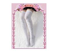 MEVZHH Verano Japonés Lo Quepor la Tarde Té Caliente Plata Demasiado Calcetines de Rodilla, Medias Rosas/Plata Blanca/Tamaño