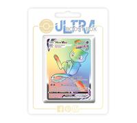 Mew VMAX 268/264 Golpe Fusion Arcoíris Secreta - Myboost X Épée et Bouclier 8 - Poing de Fusion Box de 10 Cartas Pokémon Francés