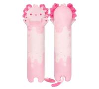 Mewaii 50CM Largo Axolotl de Peluche Almohada Suave y Cómoda Peluche Salamandra Rosa Cojines de Felpa Perfectos para Regalo